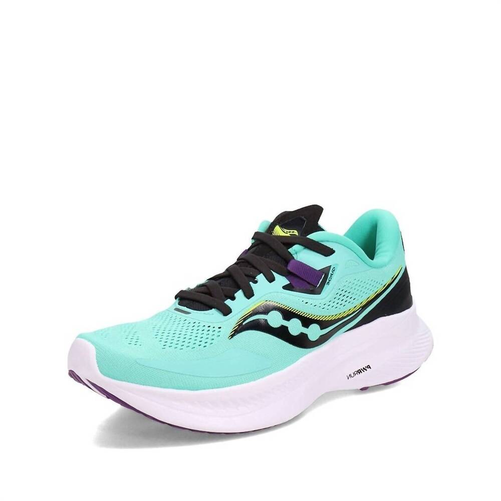 NEW SAUCONY women's guide 15 shoes in green - Picture 4 of 6